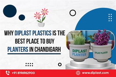 Buy Planter in Chandigarh | Diplast Plastics – Durable Plastic Planters